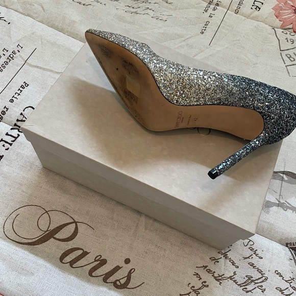 JIMMY CHOO ROMY 100 PUMPS - Picture 4 of 9